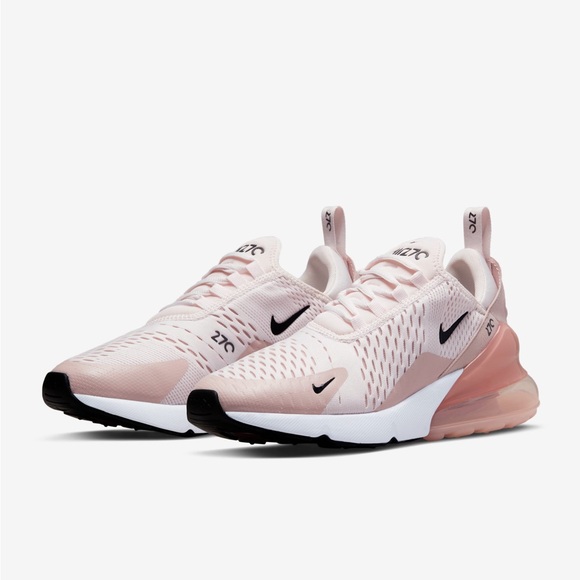 Nike Shoes - Nike Air Max 270 Women’s Size 8.5 Light Pink Black Sneakers Running Shoes NIB